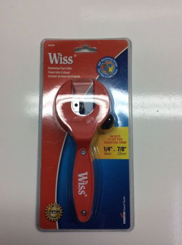 Ratchet Pipe Cutter 1/4 - 7/8 WISS Tube Cutters WRPCMD 037103222435