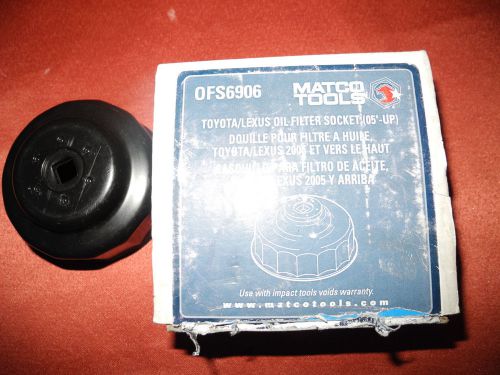 matco 2 oil filter sockets /totyota lexus 05 and up #OFS6906 and 6908matco