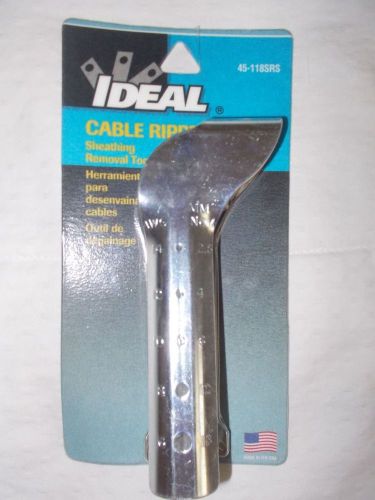 Ideal Cable Ripper Slit Sheathing Removal   electrician tool Model 45-118SRS