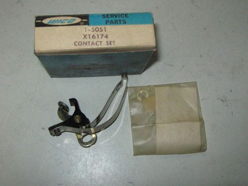 Genuine wico gas engine ignition contact point set x16174 1-5051 new old stock for sale