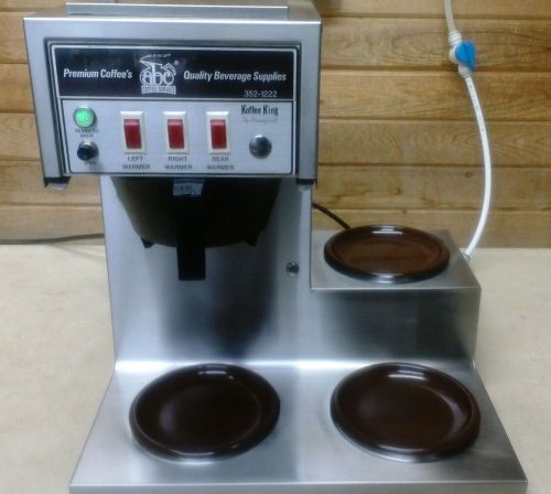 3 BURNER BLOOMFIELD AUTOMATIC COFFEE BREWER