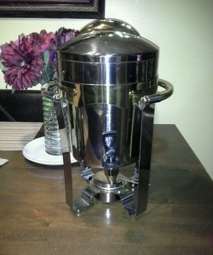 New vollrath panacea mirror finish s/s 11.6 qt. coffee urn for sale