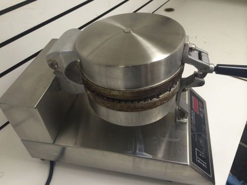 CoBatco Inc. MD10SSE-L SS Commercial Waffle Cone Maker Press w/ Timer Ice Cream