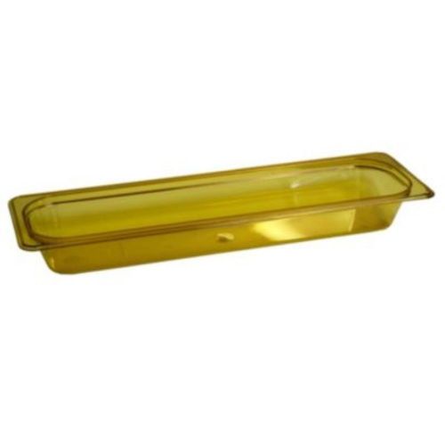 Cambro 22lphp150 amber long half size high heat 1/2&#034;x2&#034; h-pan for sale