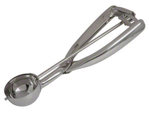 Stainless Steel Ambidextrous Squeeze Disher 0.81 Ounce Large Ice Cream