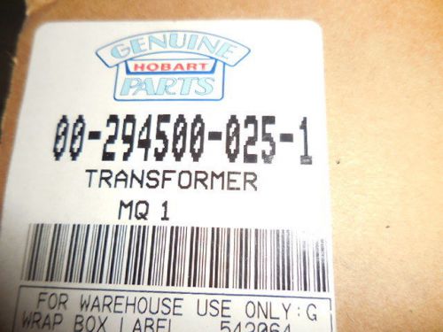 HOBART - Transformer HI/COM  H2/120V, 15VACx1, 294500-25-1