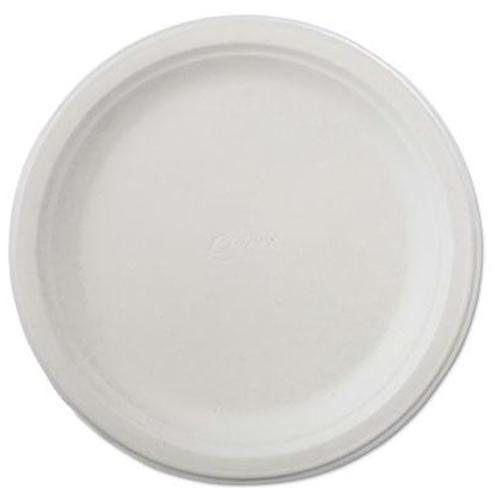 Chinet® Classic Paper Dinnerware, Plate, 9 3/4&#034; dia, White, 125/Pack, 4 Packs/Ca