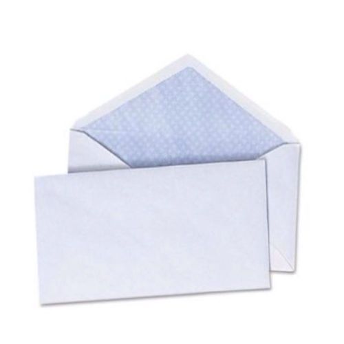 100 White Letter Mailing Privacy Tint Envelopes Shipping 3-5/8” x 6-1/2”