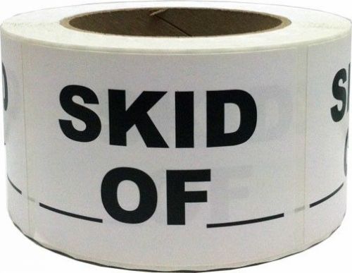 Skid of Labels - 3.5&#034; by 2.5&#034; - 1 roll of 500 adhesive stickers for Shipping