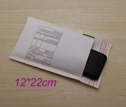 Free shipping 20pcs KRAFT Bubble Mailers Padded shipping Envelopes Bags 12*22cm