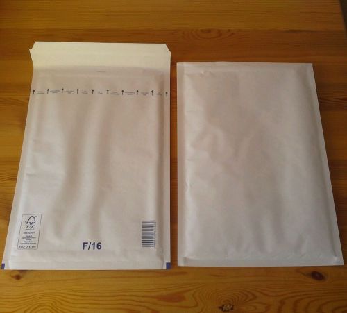 20 pcs 220 x 340 mm F16 Bubble Mailers Padded Envelopes Bags white