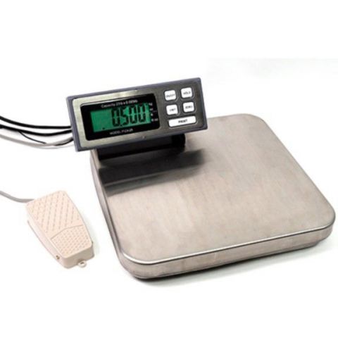 Digital Kitchen Pizza Bench Scale Tree PIZA 12 lbs x 0.002lb RS232 AC Adapter