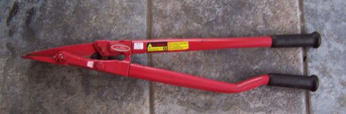 H.K. Porter 2690GP 24&#034; Heavy Duty Steel Strap Cutter for Straps up to 2&#034; USA