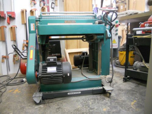 Woodworking Grizzly G7213Z 3-Phase Planer 24-Inch 24&#034; 220V, used very little