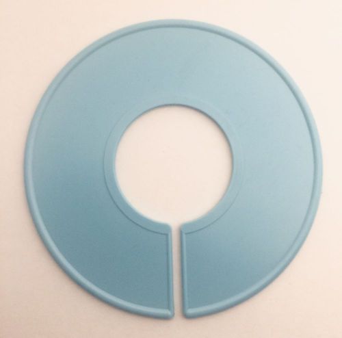 20 QTY Clothing Size Rack Ring Closet Divider Blank Blue