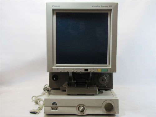 Canon 300 Microphotography Microfiche Conversion Digital Microfilm Scanner