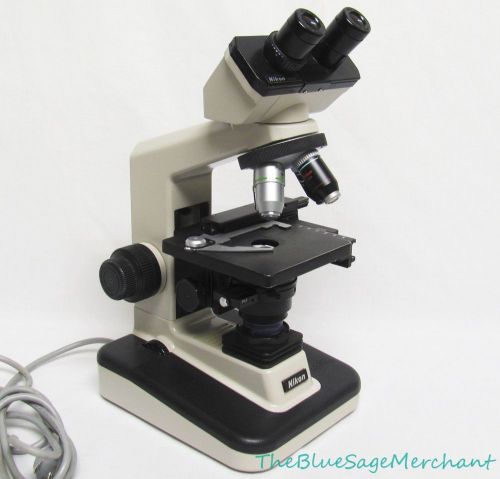 Nikon alphaphot-2 ys2-t binocular microscope +4 objectives for sale