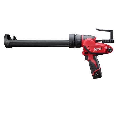 Milwaukee m12 12v li-ion quart caulk and adhesive gun kit 2444-21 new for sale