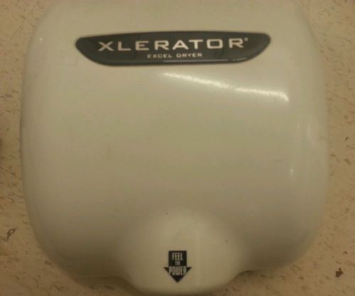 Excel Dryer XLERATOR XL-W8 High Speed Hand Dryer White Metal 208V for Restrooms