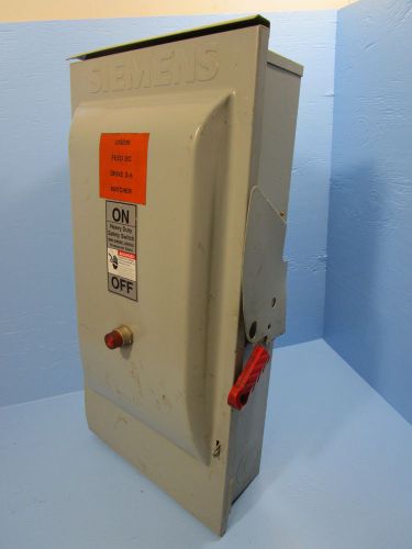 Siemens HNF364R 200 Amp 600V 3R Nonfusible Heavy Duty Safety Switch HNF-364-R