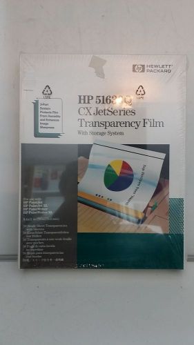 Transparency Film with Sleeves HP 51630Q , 50 Sheets, New CX JetSerie