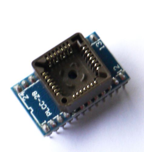PLCC28  to DIP24 EZ  Programmer adapter Socket