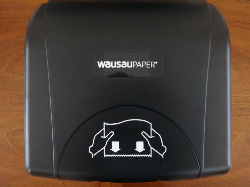 Wausau Paper 86600 OptiServ Accent Hands-Free Paper Towel Dispenser Black NEW