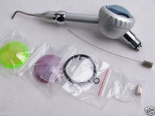 Dental jet air polisher tooth prophy polishing handpiece hygiene 4 holes for sale