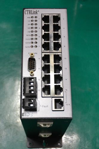 Contemporary Controls EISC16-100T Ethernet Switch CTRLink 16 Port
