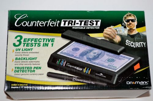 Drimark Products Tri-Test Ultraviolet Counterfeit Detection System