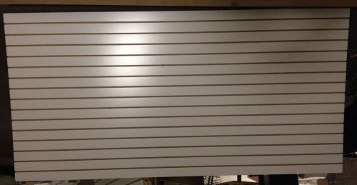4x8 SW Wood Slatwall Panel Display Rack Fixture Board Wall Retail Home Garage