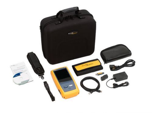 Fluke Networks OneTouch AT Network Assistant with the Copper/Fiber LAN 1T-1000