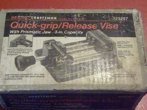 High Quality Craftsman  Drill Press Vise - New In Box! Made in USA!  Free Ship!!