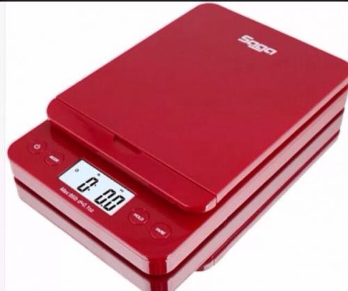 Saga digital postal scale 86lb x 0.1oz shipping scale weight postage usb-dc for sale