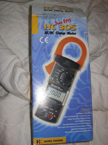 HC 305  AC/DC CLAMP METER BY HUNG CHANG