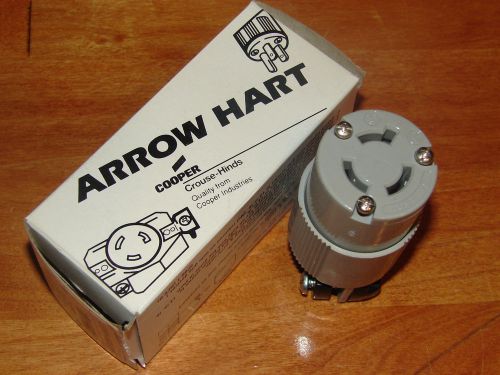 Arrow Hart  6566, Female Connector -Twist/Hart-Lock,15a,250 volt, NEMA L6-15