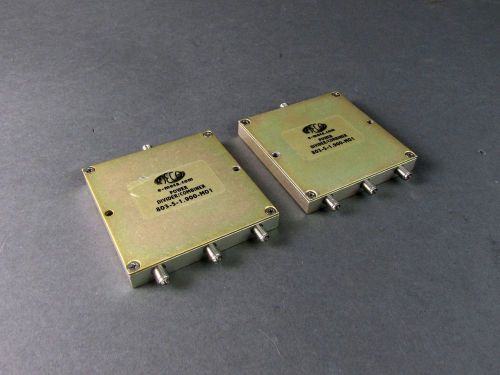 Lot of (2) MECA 3-Way Power Divider/Combiner, 0.8-3.0 GHz, 20W, SMA-F