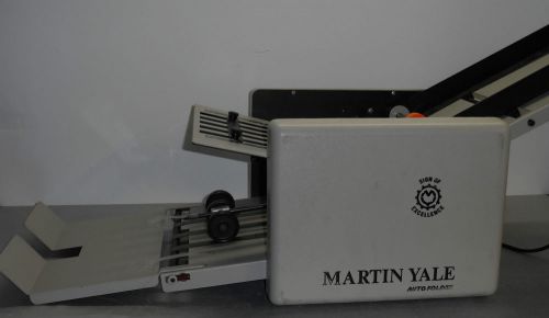 Martin Yale 1217A Auto Folder Automatic Paper Folding Machine