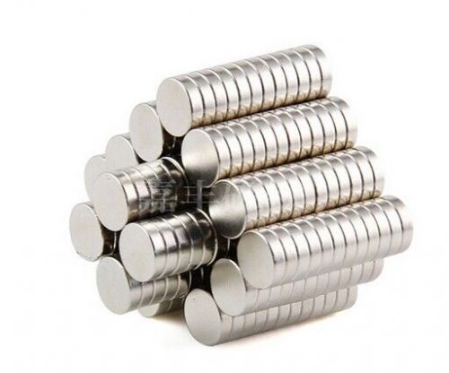 Free shipping 100pcs magnets for 18650 battery from flat top to button top NdFeB