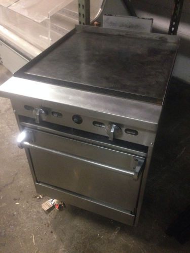 Jade 24&#034; griddle top range with oven base for sale