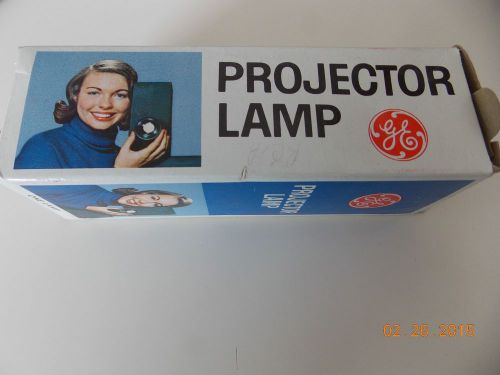 GE Projector Lamp Bulb 750W 115-120 V DDB NEW OLD STOCK Black top