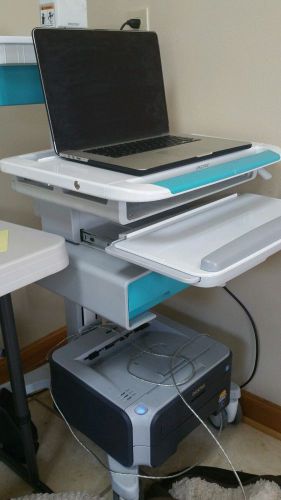 Ergotron sci fi Dr medical  View Mobile Computing Cart desk 4k $