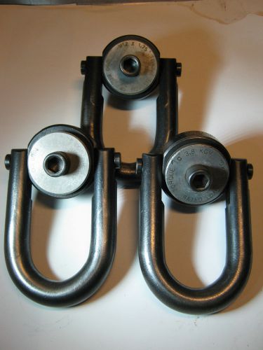 Two (3) used jergens swivel hoist ring m12 // 1050 kg for sale