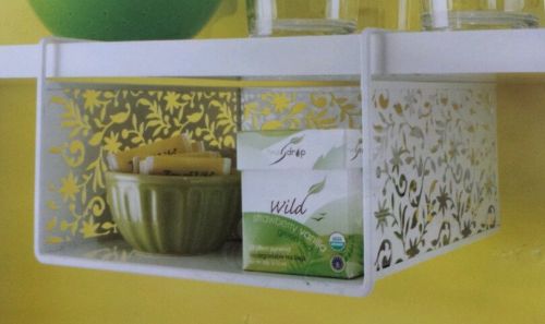NEW Design Ideas White Vinea Under Shelf Basket for Home Storage Organization