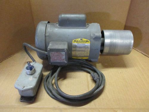 Baldor Motor 1/2hp Single Phase 3450RPM with Drum/Roller