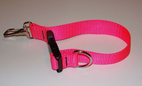 Sav-A-Jake Firefighter Glove Strap - Quick Release Clip - Hot Pink