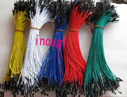 20cm 5 colors 1p-1p 2.54mm m to male Dupont Wire Jumper cord For Arduino 80pcs