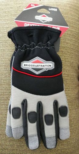 BRIGGS&amp; STRATTON  DEXTERITY GLOVES  NEW  LARGE     FREE SHIPPING