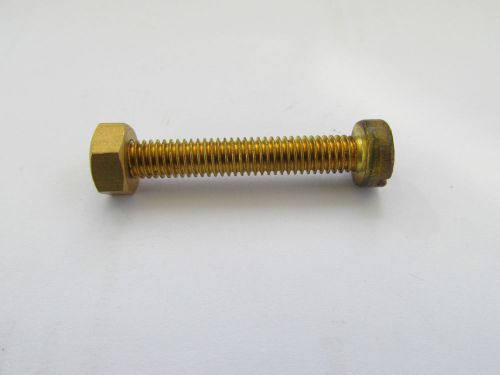 5 X 5.8 X 35.9. Slotted Cheese Head,Solid Brass Screws.