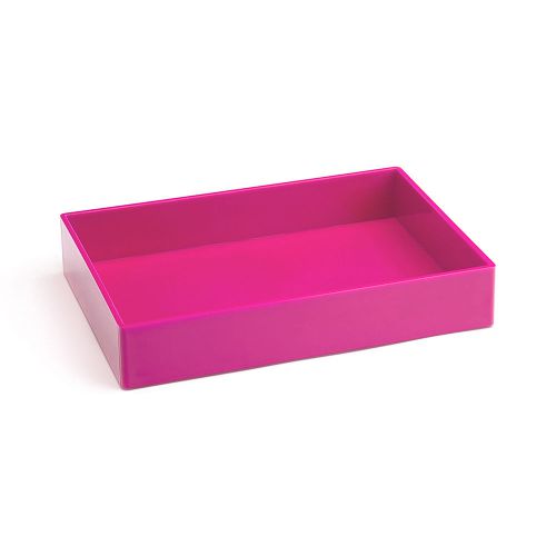 Poppin Pink Medium Accessory tray office supplies desk organizer